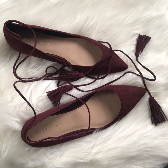 Loeffler Randall Penelope Suede Flats - Picture 3 of 8